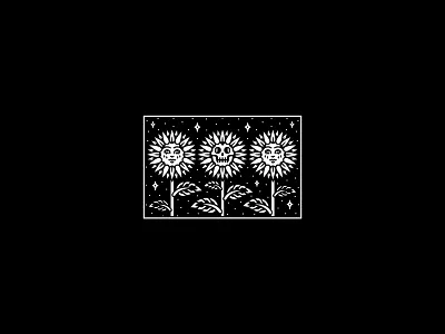 Flowers band design dooom graphic illustration merch merchandise occult tattoo