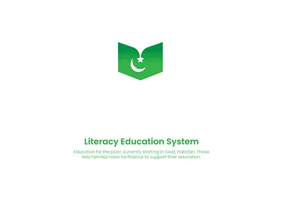 Literacy Education System design education finance grahicdesign literacy logo logodesign minimal new pakistan school vector