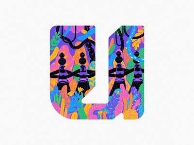 U 36daysoftype architecture art branding design illustration series typography