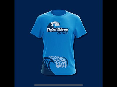 Tidal Wave t-shirt design