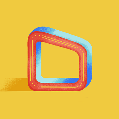 36 days of type: O 2020 36daysoftype07 colors palette digital painting dribble illustration