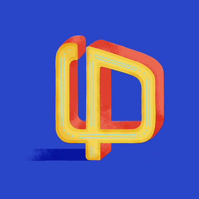 36 days of type: Q 2020 36daysoftype07 colors palette dribble illustration lettering