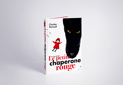 "Le petite chaperone rouge" book cover books coverbook creative design illustrations