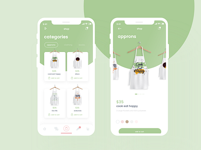 Charmaine #2 app colorfull design ecommerce green shop ui uidesign ux uxdesign verde