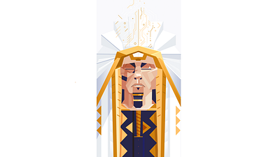 Joseph bible dream egyptian illustration illustrator joseph portrait portrait art