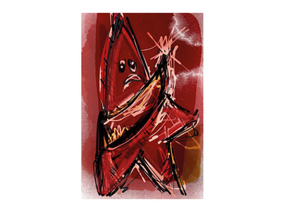 #whathaveibecome #staring #shelfish art drawing illustration