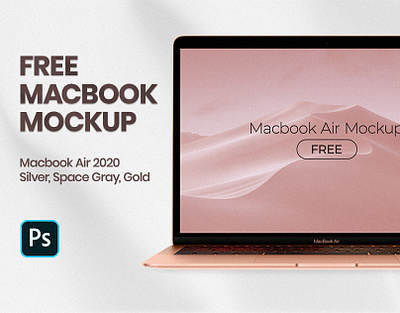 Free Macbook Air 2020 Mockup free mockup free psd macbook air 2020 macbook air mockup macbook mockup