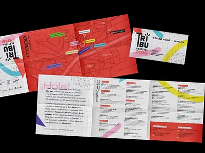 Brochure Tribu Festival fest festival music music festival spain