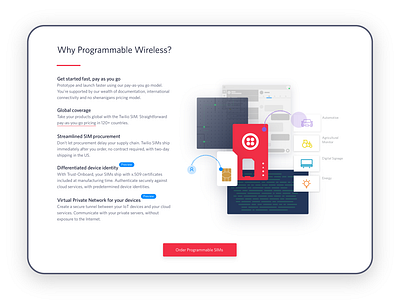 Product Webpage + Illustrations product ux webdesign