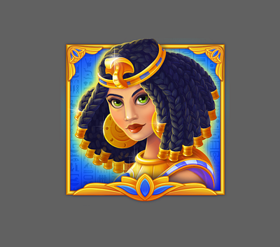 Nefertiti 2d adobe photoshop art character character design design game art game icons girl illustration