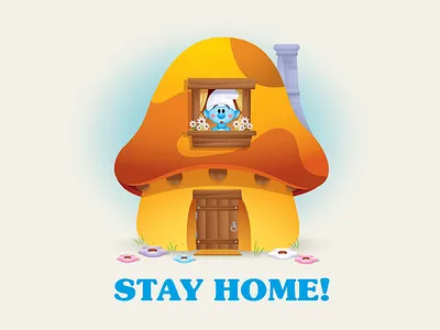 Stay Home adobe illustrator character design cute design illustration jerrod maruyama vector art