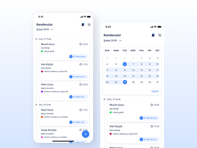 Appointment App app design ui uidesign uiux ux