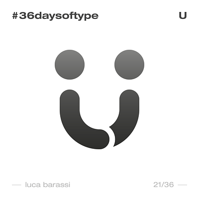 U | #36daysoftype 36days 36days u 36daysoftype 36daysoftype07 brand branding daysoftype letter u logo logo concept logo design logo design concept logo idea people union