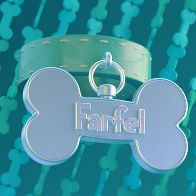 "F is for Farfel" 3d c4d cinema 4d cinema4d cute illustration illustration art octane seinfeld stylized