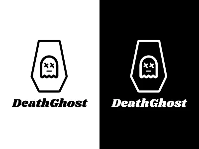 DeathGhost Logo design icon logo vector