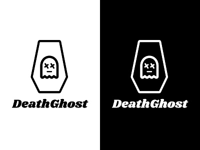 DeathGhost Logo design icon logo vector