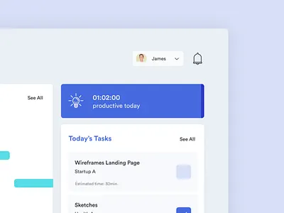 Slot — Productivity Tool dashboard design team desktop manager productive productivity productivity app project slot slots teams time timeline web app work work tool