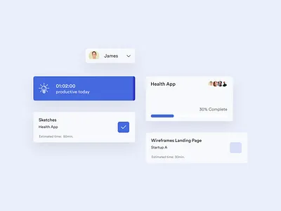 Slot — Dashboard Components dashboard design team desktop manager productive productivity productivity app project slot slots teams time timeline web app work work tool