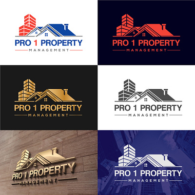 property management Logo abstractlogo architecture architecturelogo branding businesslogo companylogo constructionslogo management managementlogo property management logo property management logo