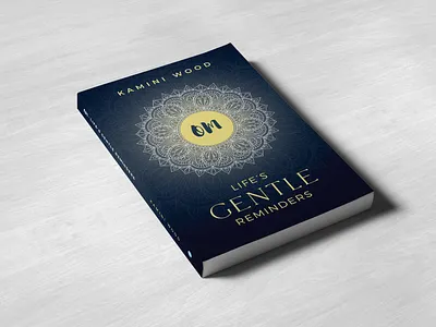 Om: Life's Gentle Reminders Book Cover Design bookcover bookcoverdesign