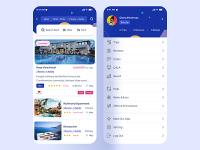 Classified App Other Screens android app design app design app design icon ui web ios guide classified classified ads classified app classified series classifieds hotels hybrid app design mobile app mobile app design mobile design mobile designer mobile profile mobile ui profile promoted search hotels uiux