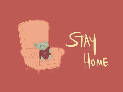 stay home design illustration illustrator procreate procreate app procreate art