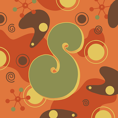 36 Days of Type S 36daysoftype 36daysoftype07 70sdesign 70sscript graphic designer hand drawn type hand lettering illustration illustrator lettering scriptlettering typography