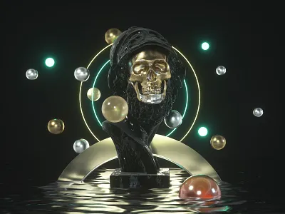 Render Shot 14 c4d color effects octane render texture visual
