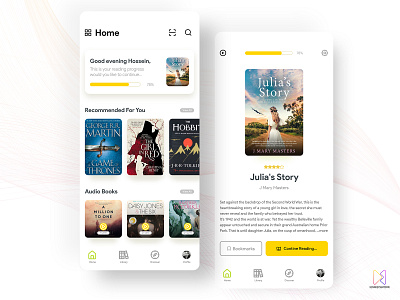 XReader - Book reader app app audiobook book book reader book store dailyui goodreads ihmahmoodi ios iran ui ux رابط کاربری شیراز تهران کتابخوان