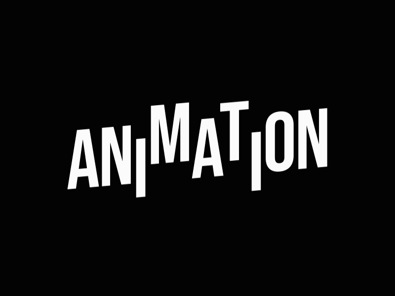 text animation exercise animation text