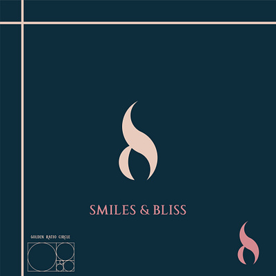 Smiles Bliss Identity Design brand identity branding business card design fitness logo flat health identity logo logo design minimal minimalist logo design s letter logo