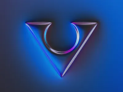 V - 36 days of type #07 36daysoftype abstract art design filter forge generative geometric illustration lettering typography