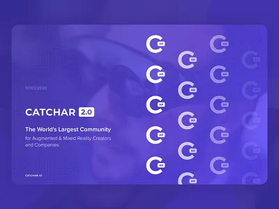 Augmented Reality Community augmented augmented reality branding community design digital icon logo typography ui ui design ux ux design web webdesign