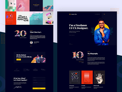 Benjamin Collins - UI/UX Designer Portfolio black branding creative creative design creative portfolio dark mode dark ui design design portfolio designer freelancer illustration minimal personal portfolio ui uidesign uiux webdesign