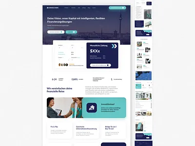 Finance bank loan website design bank design digital banking finance landing page loan money mortage personal loan ui uiesign uiuxdesign ux webdesign