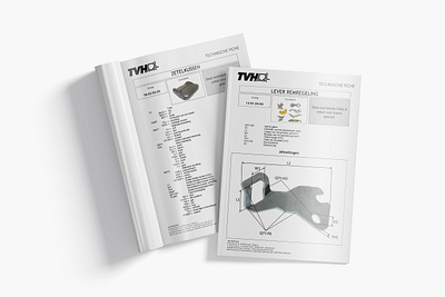 Technical sheet branding brochures design graphic design manuals marketing