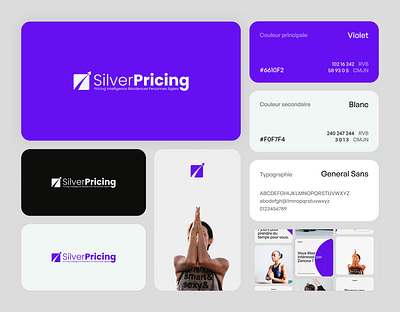 Visual identity / Branding SilverPricing 3d animation app web application branding graphic design identity logo motion graphics ui visual identity website