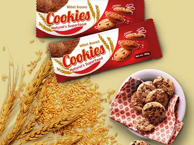 Cookie Packaging design bag box packaging branding coffee design graphic design illustration label and packaging logo mailer box packaging pouch pouch design vector