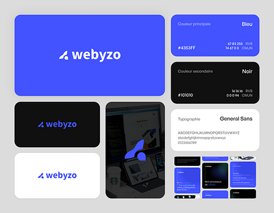 Visual Identity / Branding webyzo 3d animation application mobile branding design graphic design logo motion graphics ui vector visual identity web app webdesign