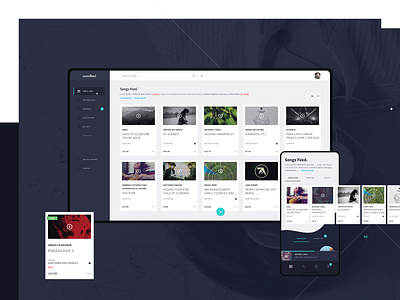 Soundfeed Case Study interaction product design saas saas design ui uiux ux