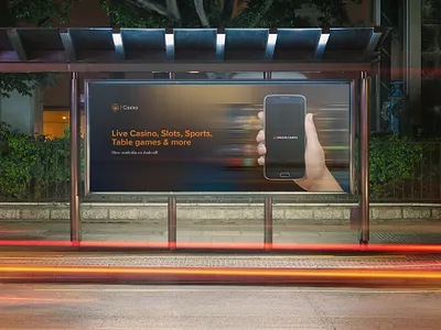 Kroon Casino advert android branding casino casinodesign graphic design livecasino mobilead