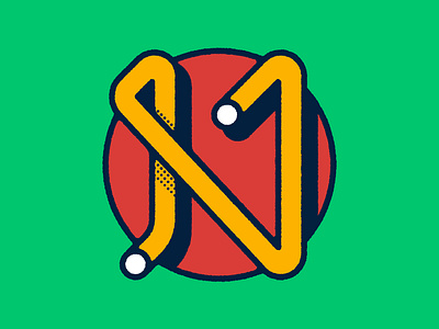 36DOT 2020 · N 36daysoftype alphabet design drop cap font graphic design letter lettering type typography