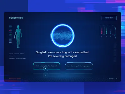 Sign-Up Experience for an AR Mobile Game ai dark interface experience signup web web design zajno