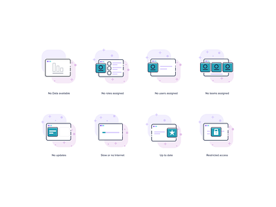 Empty state Icons (TINA-Platform) figma figmadesign illustration interface ui