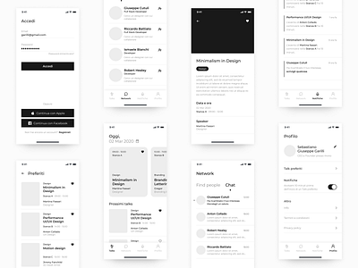 WIP Wireframe app digital minimal minimalism project typography ui user experience userinterface ux wireframe wireframing