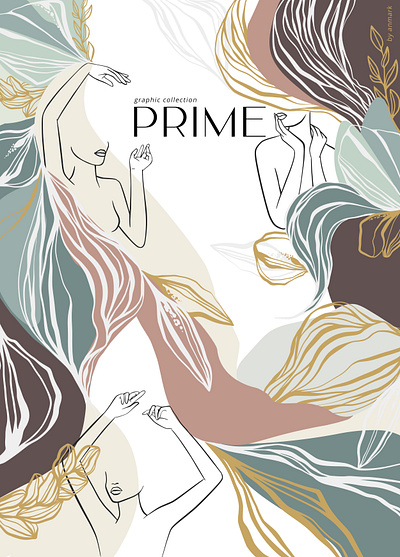 PRIME. Line Art Collection art clipart collection craft design floral flowers graphic graphic elements graphics illustration leaves line art line art collection patterns petals project projects vector wreaths