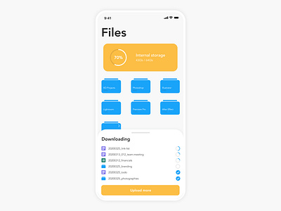 Daily UI Challenge #031 - File Upload daily ui daily ui 31 daily ui challenge documents file upload files folder ui ui design