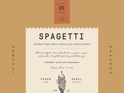 Pasta Label branding branding design design food istanbul label label design layout makarna pasta pasta packaging startup startups taze makarna typography