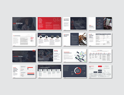 GoCatch - Presentation Screens design icon infographic layout presentation design presentation template