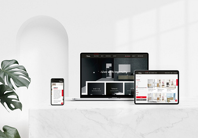 Vanity Website bathroom website company website ecommerce responsive website
